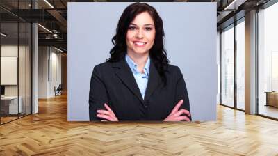 young executive business woman. Wall mural