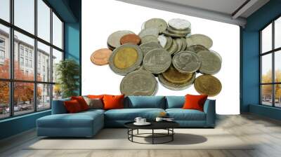 Thai coins Wall mural