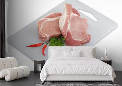 Meat Wall mural