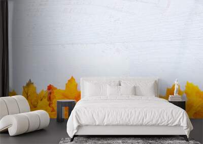 Autumn Thanksgiving Background Wall mural