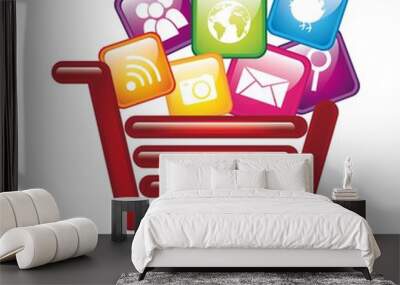 app store Wall mural