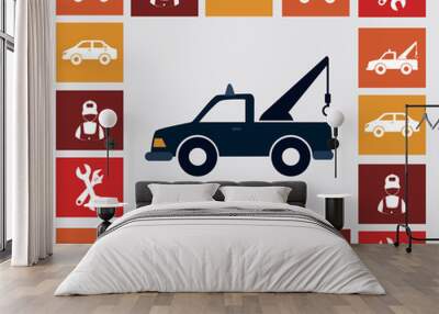 car design Wall mural