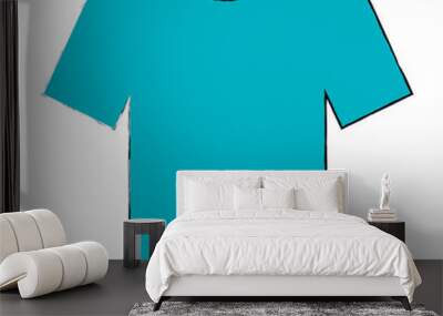 cotton casual tshirt icon vector illustration design Wall mural