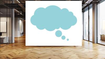 dream cloud isolated icon vector illustration design Wall mural