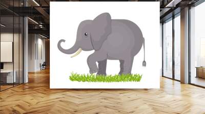 elephant isolated design  Wall mural