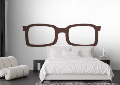 eyeglasses optical accessory isolated icon vector illustration design Wall mural