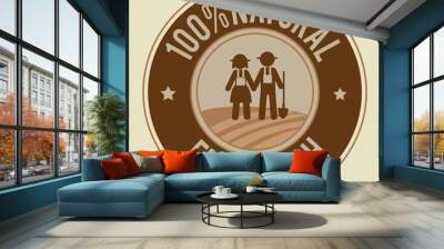 farm design Wall mural