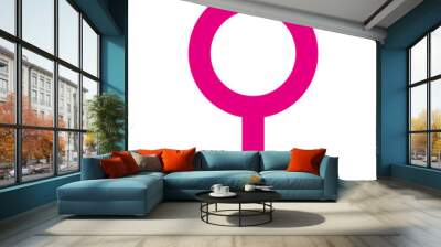 female symbol isolated icon vector illustration design Wall mural