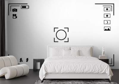 focus camera design  Wall mural