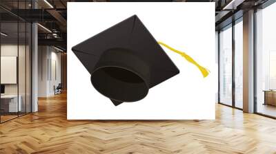 graduation hat black Wall mural