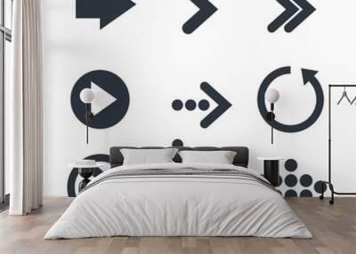 guide arrows design  Wall mural