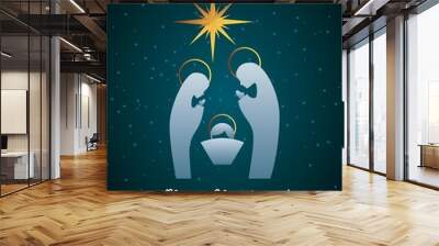 manger design Wall mural