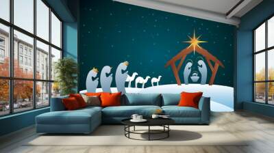 manger design Wall mural