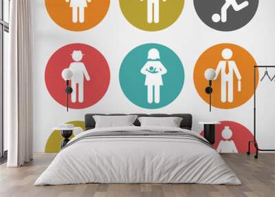 People design Wall mural