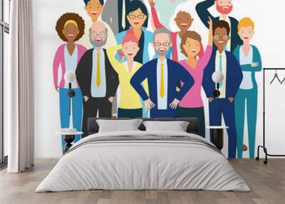 people group diversity Wall mural