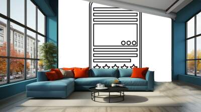 smartphone device technology line style Wall mural