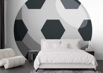 soccer football sport ball icon Wall mural