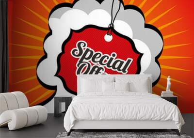 special offer design  Wall mural