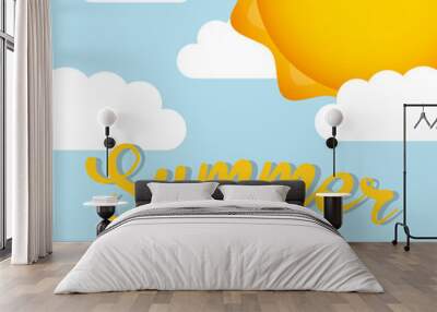 summer sale Wall mural