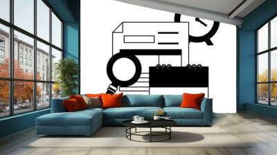 tax payment concept Wall mural