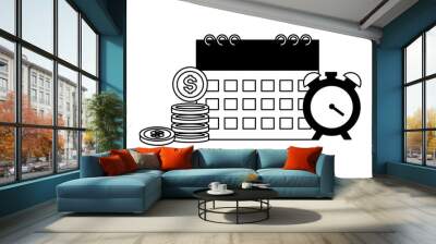 tax payment concept Wall mural