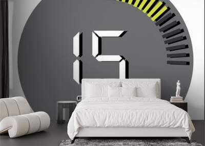 time design Wall mural