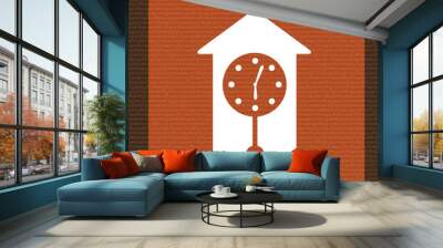 time design Wall mural