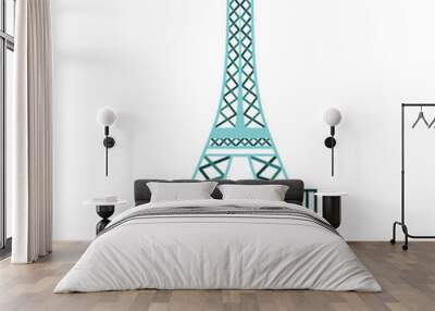 tower eiffel france icon Wall mural