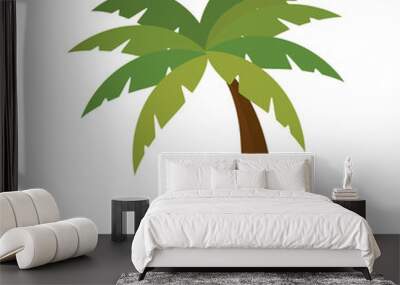 tree palm isolated icon vector illustration design Wall mural