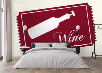 wine concept Wall mural