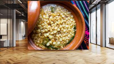 Mexican esquites corn Wall mural