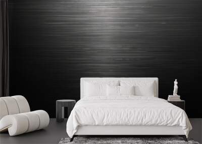 brushed dark metal steel texture Wall mural