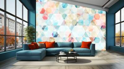 cell diamond seamless pattern Wall mural