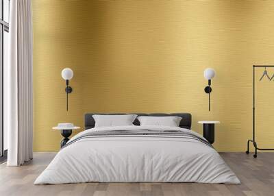 Golden shiny metal surface with brushed structure
Horizontal background. Top view. Wall mural