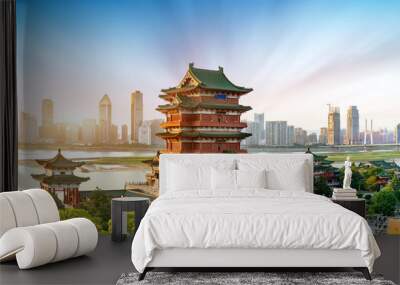 Chinese Classical Architecture Wall mural