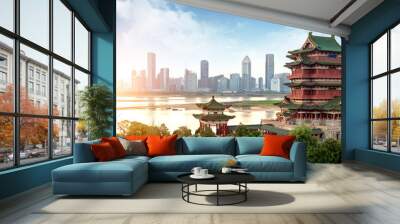 Chinese Classical Architecture Wall mural