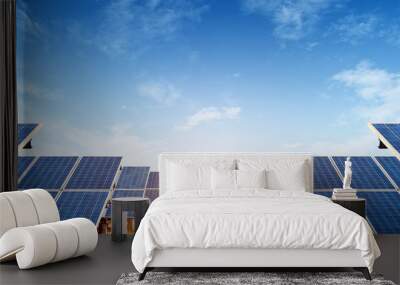 solar panel features Wall mural