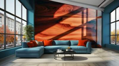 sunset in the morning Wall mural