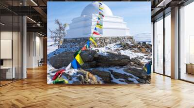 All Auspicious Stupa of Great Awakening Wall mural