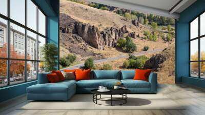 View of the mountains in Armenia Wall mural