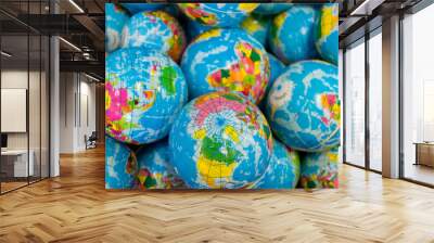 global ball toy Wall mural