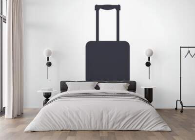 suitcase isolated icon. suitcase icon Wall mural