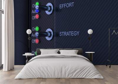 success control panel ii Wall mural