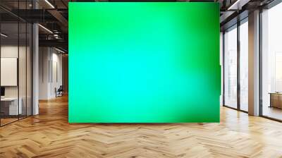 Light green vector abstract blur texture. Wall mural