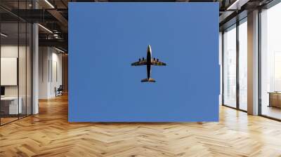 airplane in the sky Wall mural