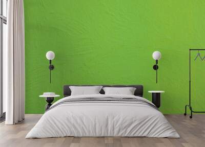 Background with wall texture with green paint. Wall mural