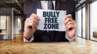 Bully Free Zone Wall mural