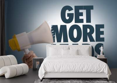 get more leads Wall mural