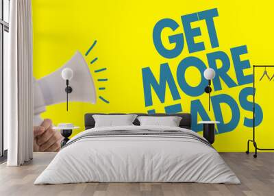 Get More Leads Wall mural