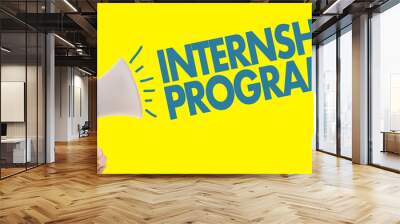 Internship Programs Wall mural